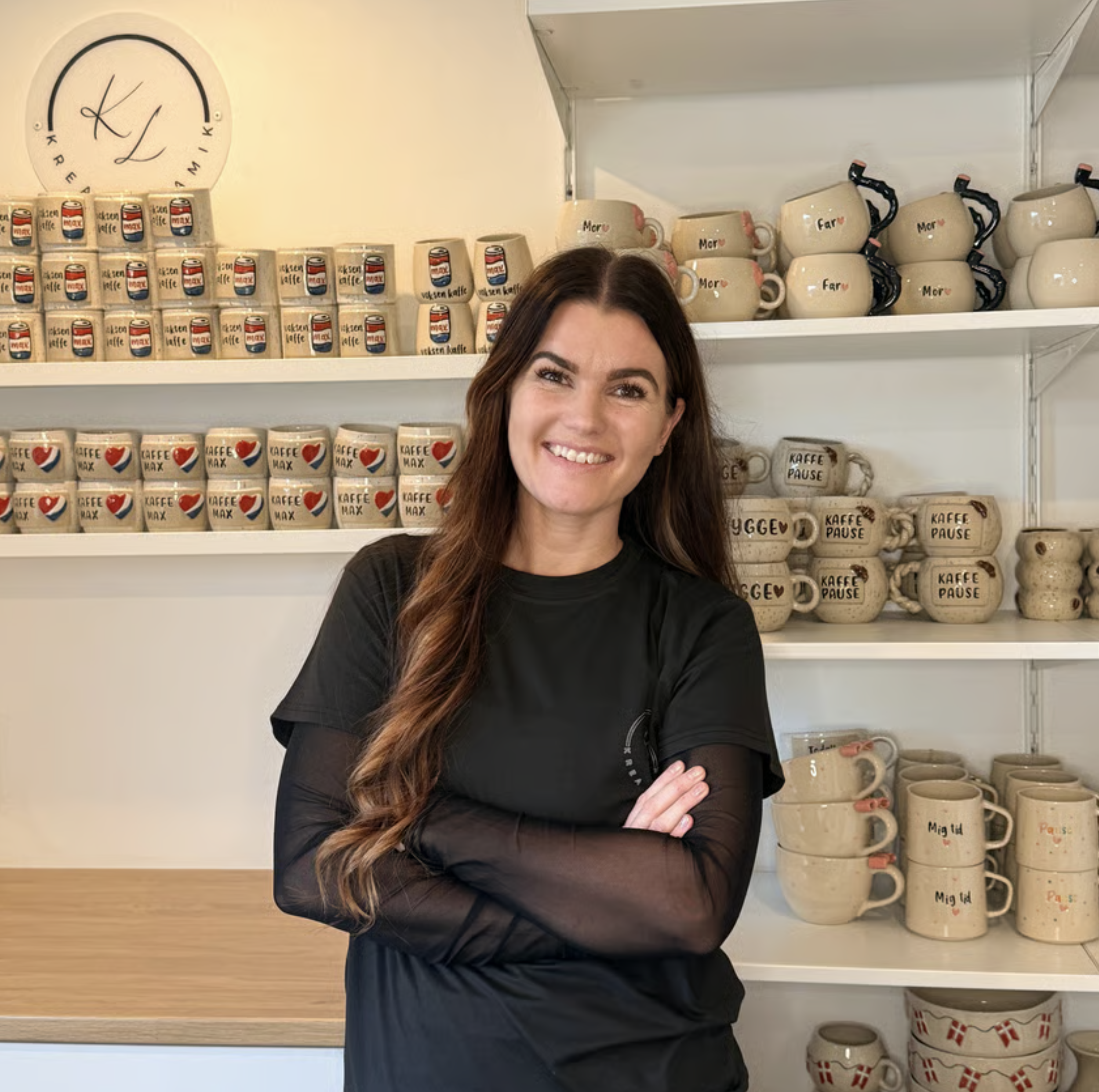 Krea Keramik webshop - Eksempel på keramik webshop bygget med SHUP